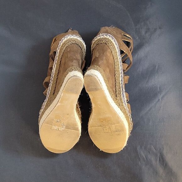 DESINE BY JACOBIES WEDGE MULTI-STRAPS OPEN TOE WOMEN"S SANDAL - Picture 12 of 12